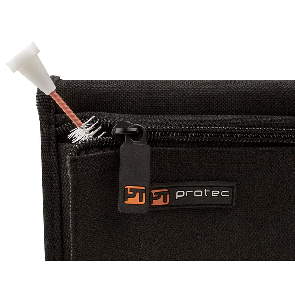 Nylon Trumpet Mouthpiece Pouch with Zipper Closure Z206