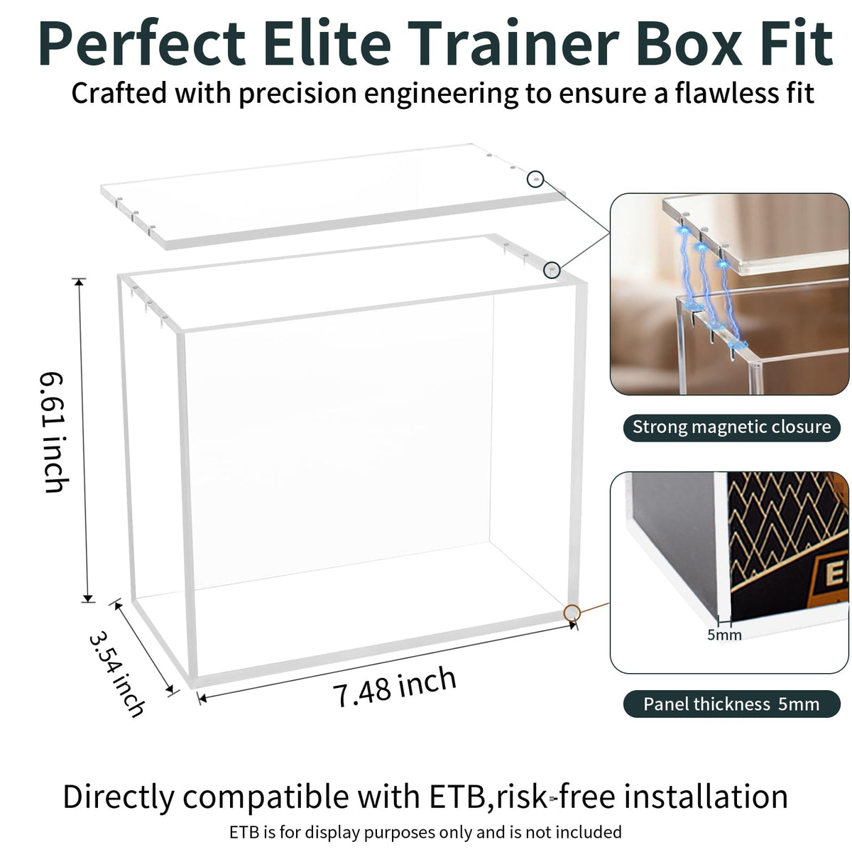 2 Pack Acrylic Protector Case L2984