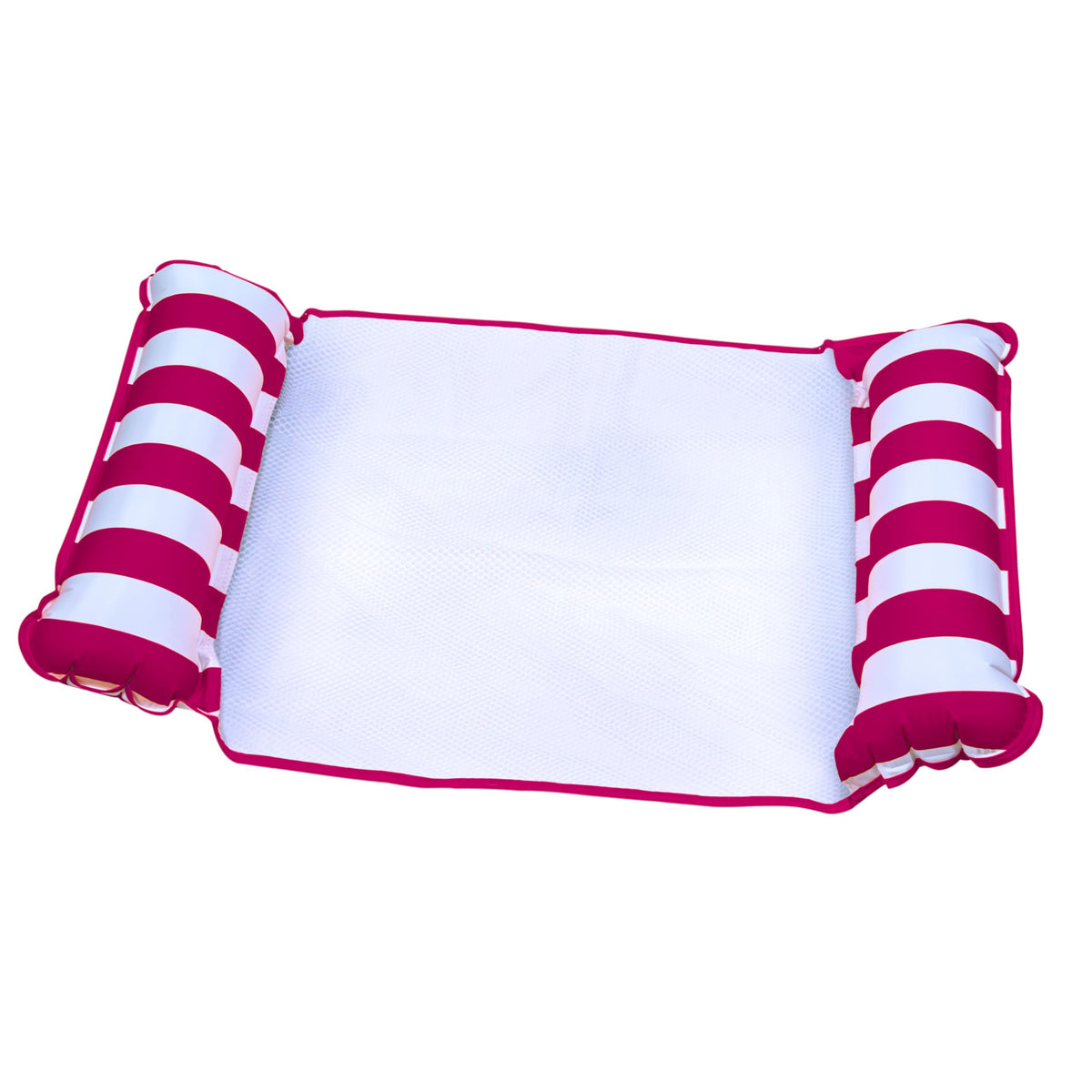 Light Blue, Navy & Burgundy/White Stripe 3-Pack Pool Float W7028