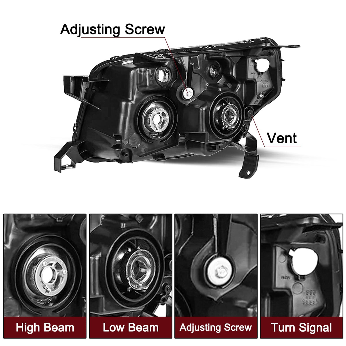 Headlight Assembly Pair D758024