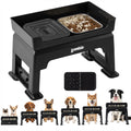 Elevated Dog Bowls with No Spill Water Bowl F873419