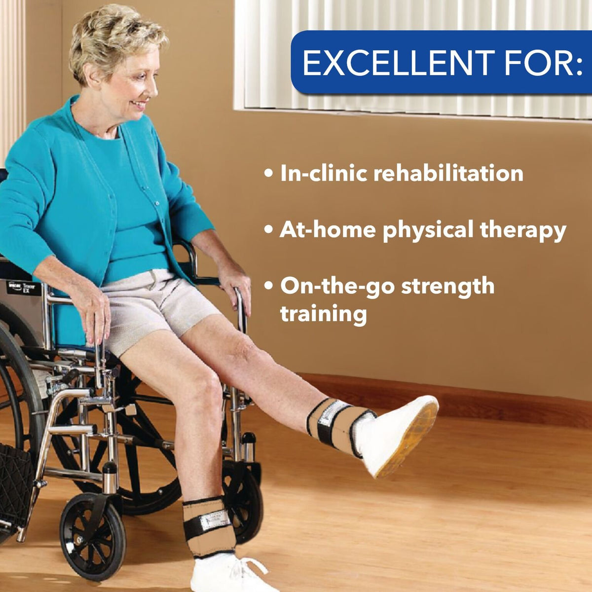15 lb Adjustable Ankle & Wrist Weights I100327