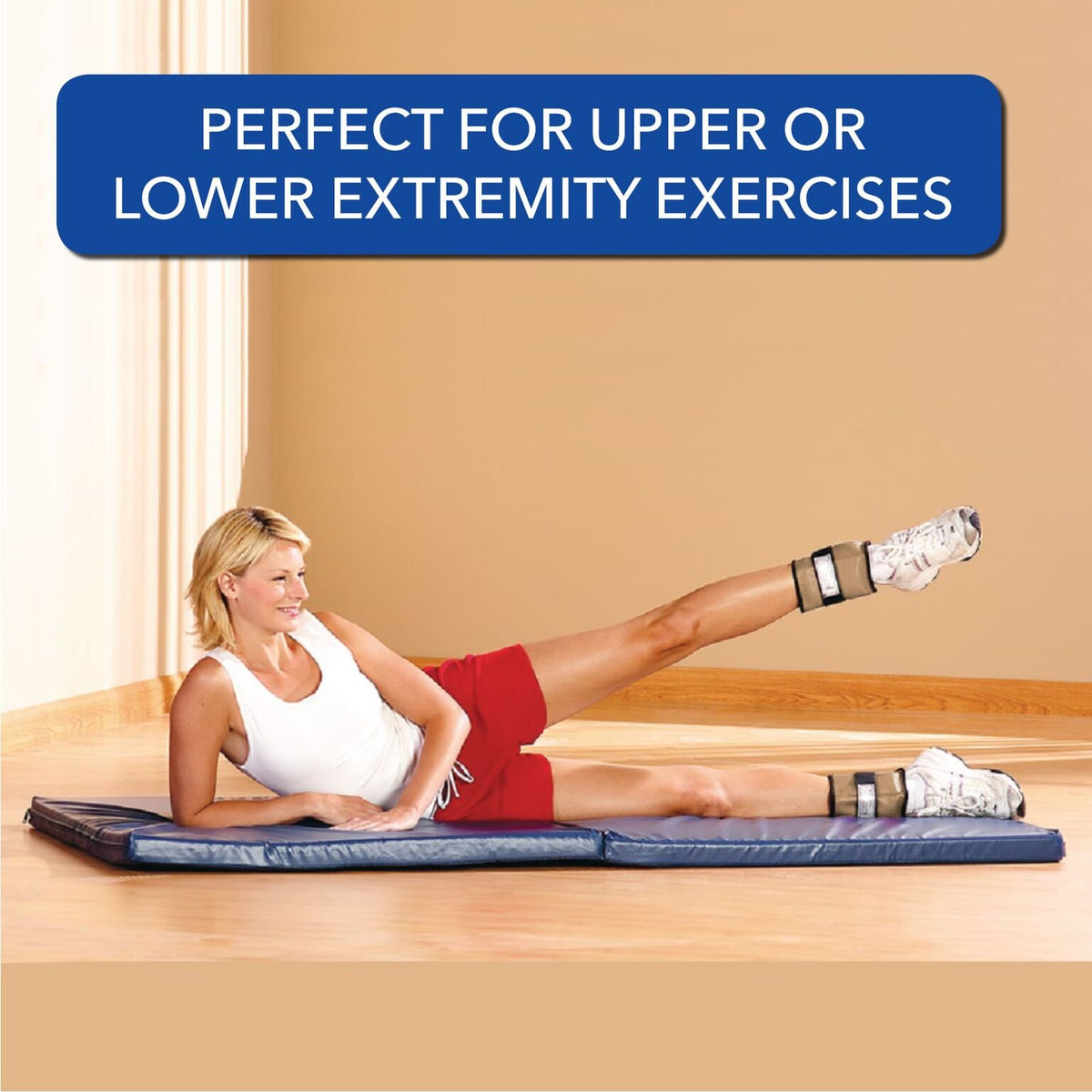 15 lb Adjustable Ankle & Wrist Weights I100327