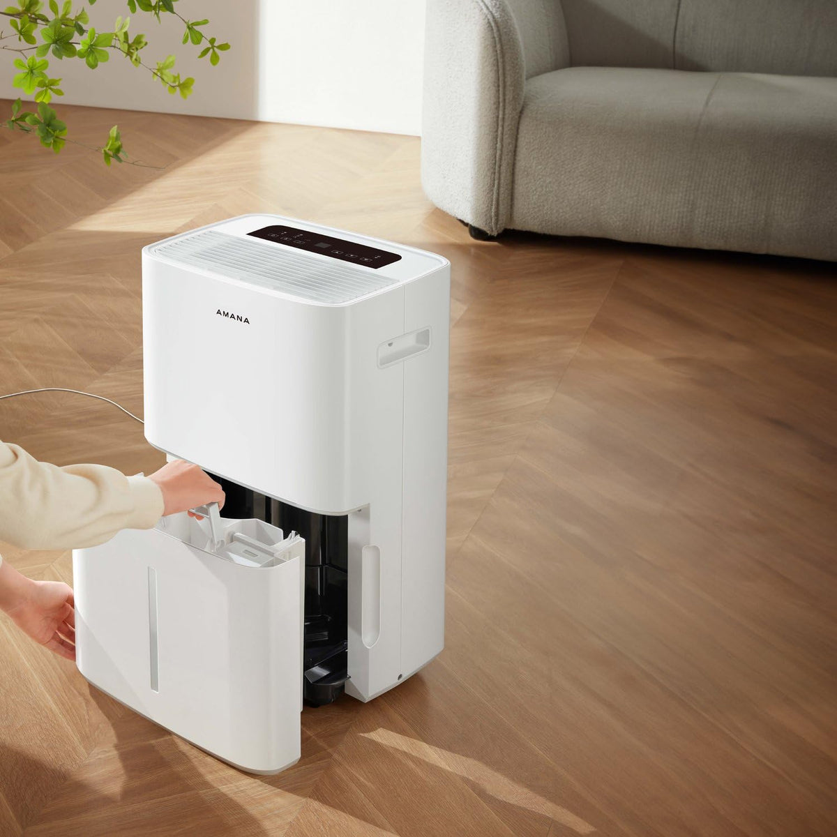 50-Pint Dehumidifier with 3 Speeds and Timer E160