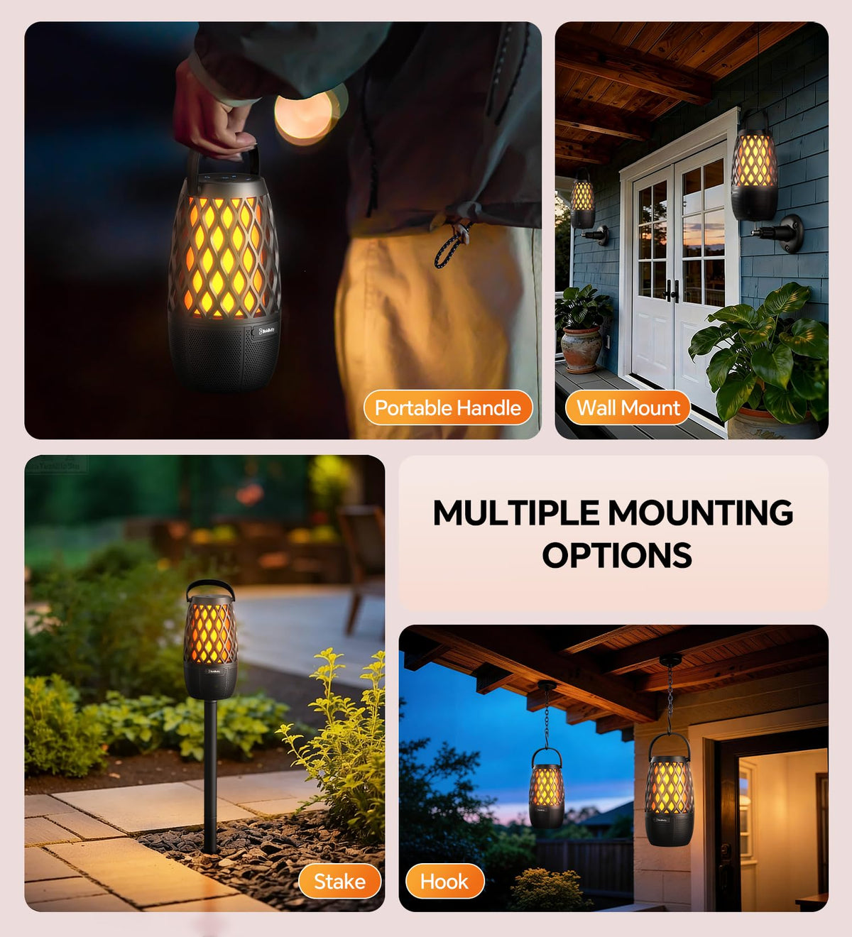 IPX5 Waterproof Outdoor Speakers 2 Pack W327975