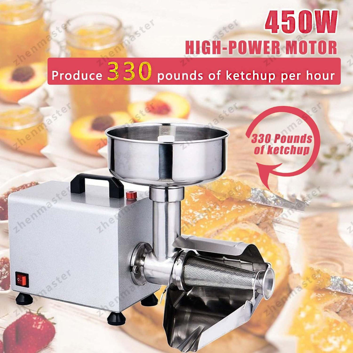 Electric Juicer 450W Stainless Steel R435
