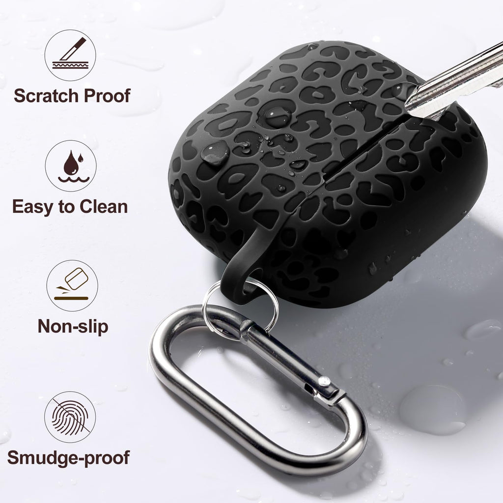 Black AirPod 3rd Generation Case with Keychain H3848