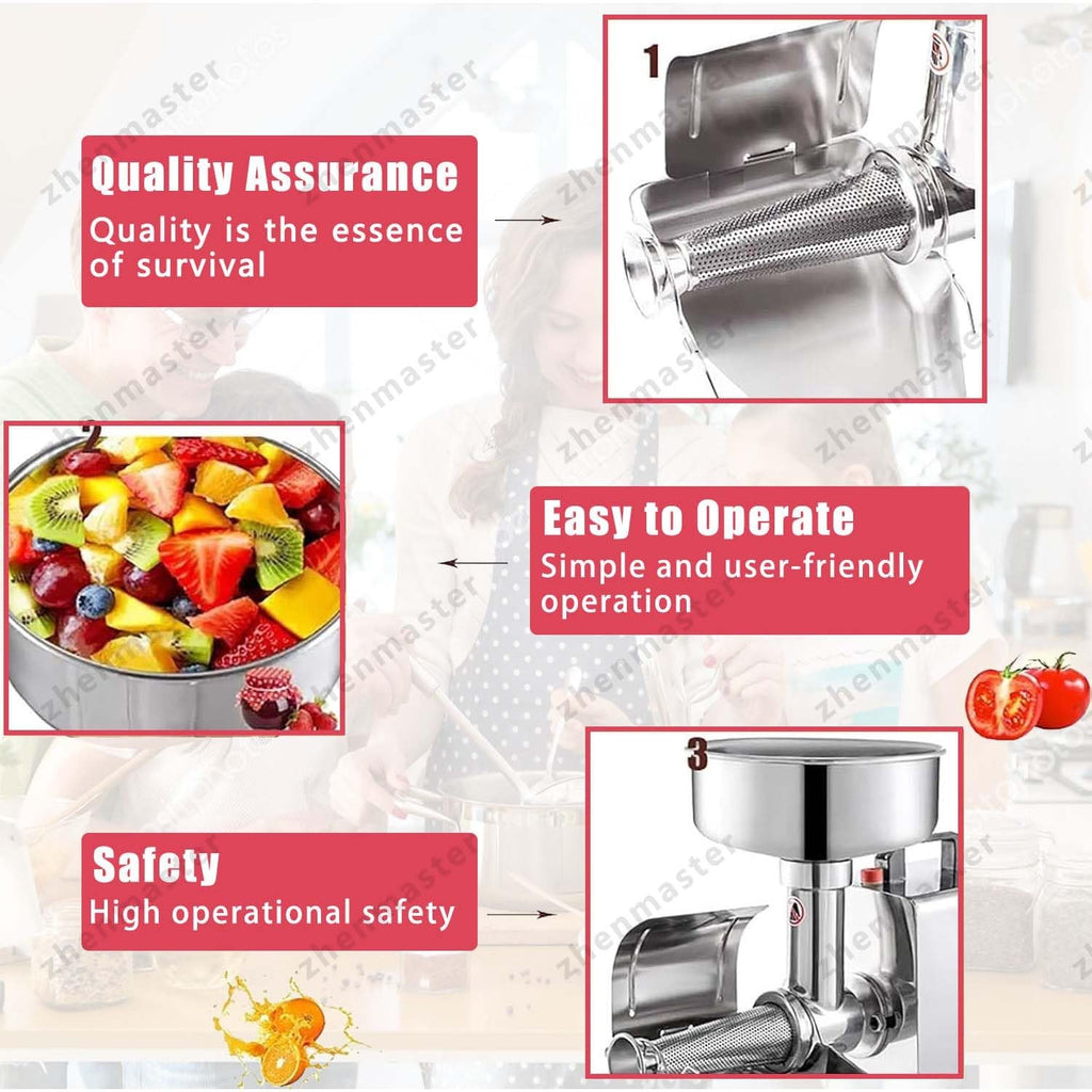 Electric Juicer 450W Stainless Steel R435