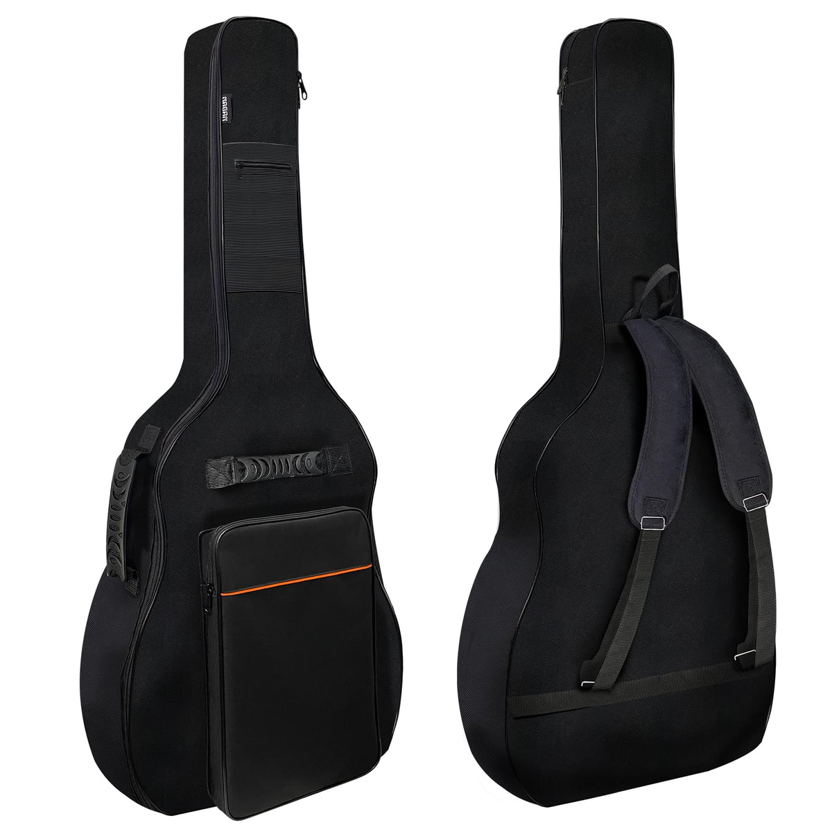 0.5-inch Extra Thick Padding Waterproof Oxford Acoustic Guitar Bag S2831