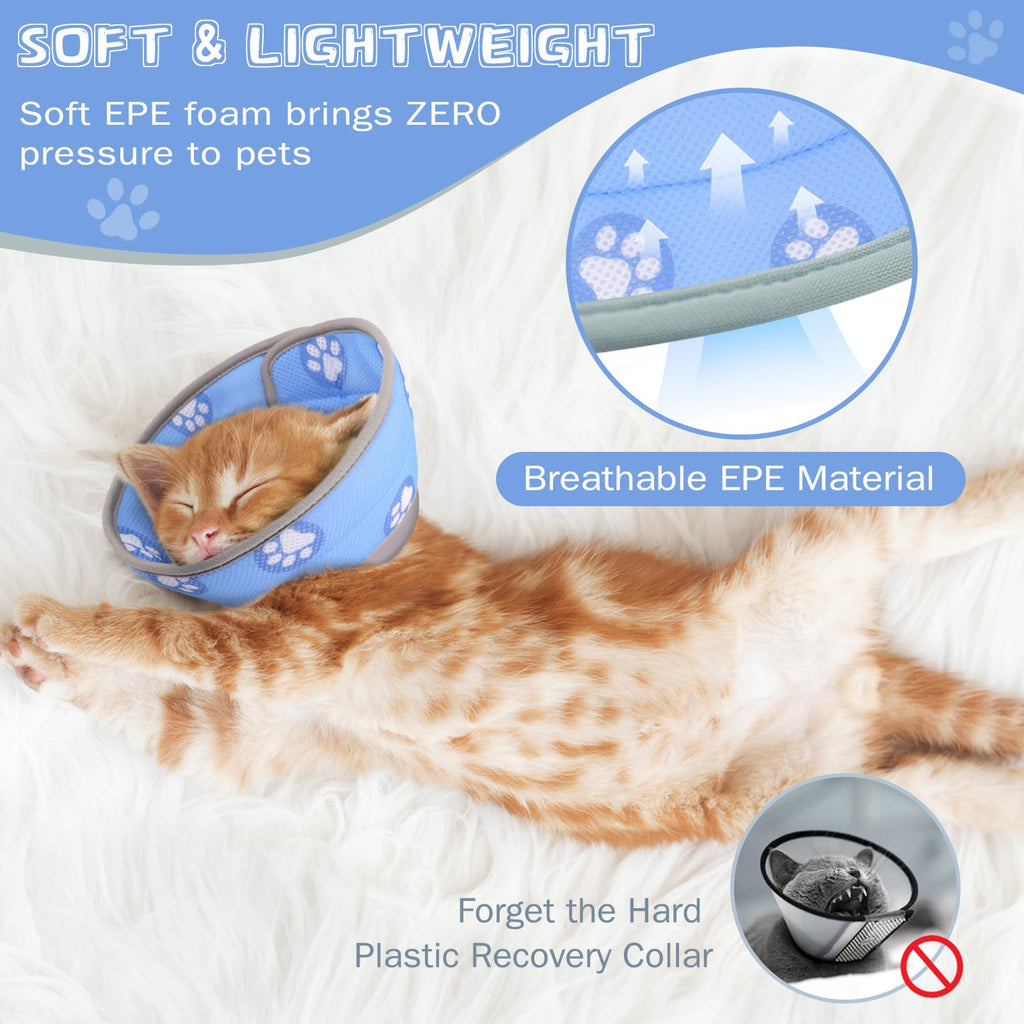 Soft Adjustable Cat Elizabethan Collar X173