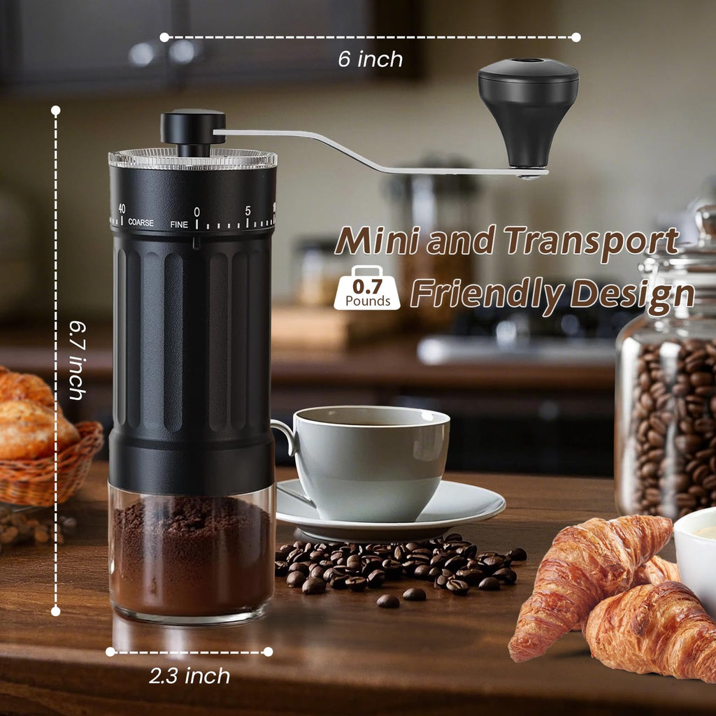 Manual Coffee Grinder with Ceramic Conical Burr X1130