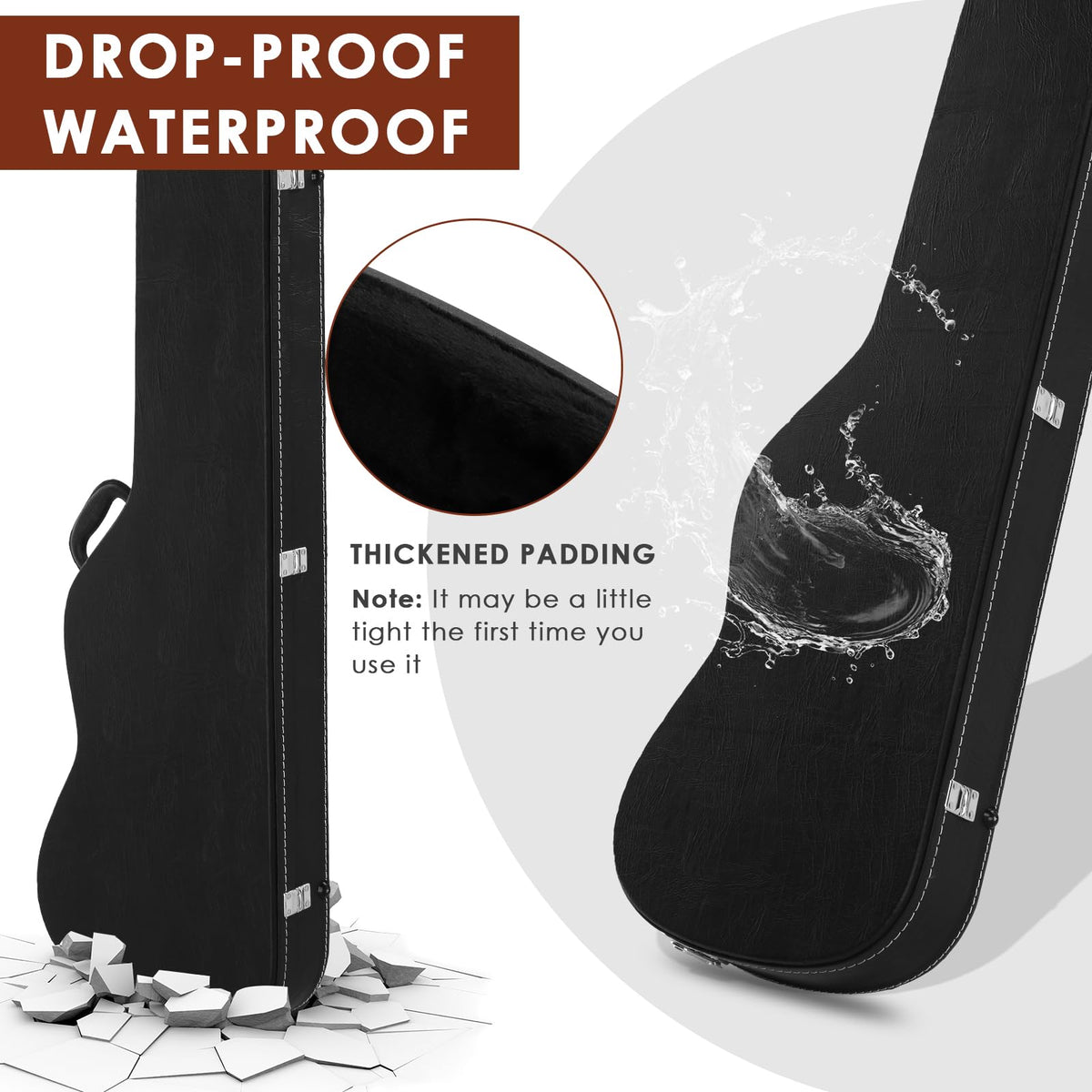 39-Inch Electric Guitar Hard Case U9299
