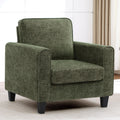 Green Chenille Upholstered Accent Chair X704579
