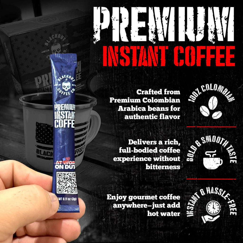 Colombian Arabica Instant Coffee Medium Roast 32 Count T32726