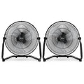 20" 3-Speed High Velocity Industrial Floor Fan, 2 Pack D1283