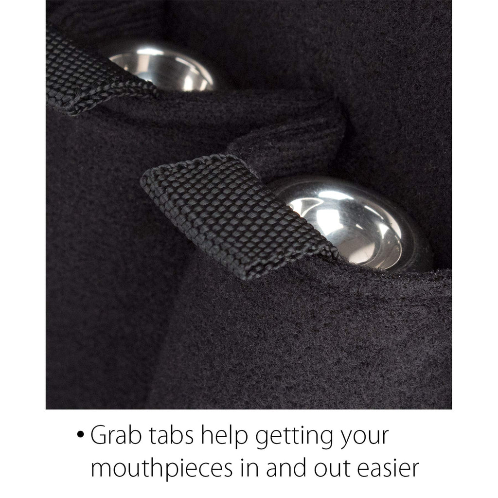 Nylon Trumpet Mouthpiece Pouch with Zipper Closure Z206