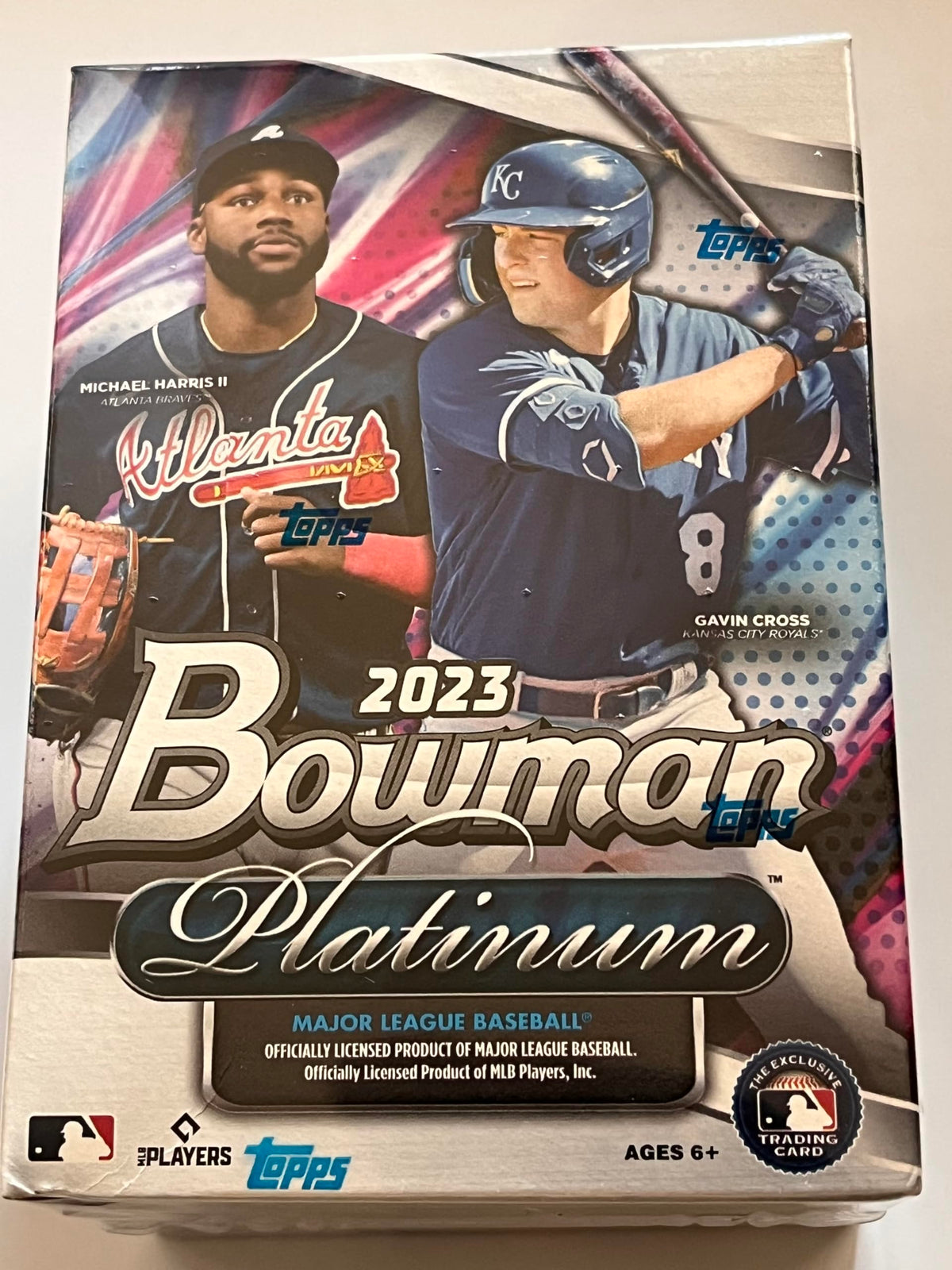 Bowman Platinum Baseball Blaster Box Y117