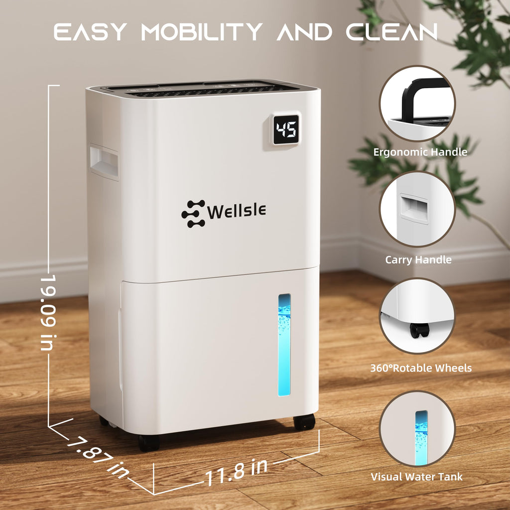 50 Pint Dehumidifier with Drain Hose R8397
