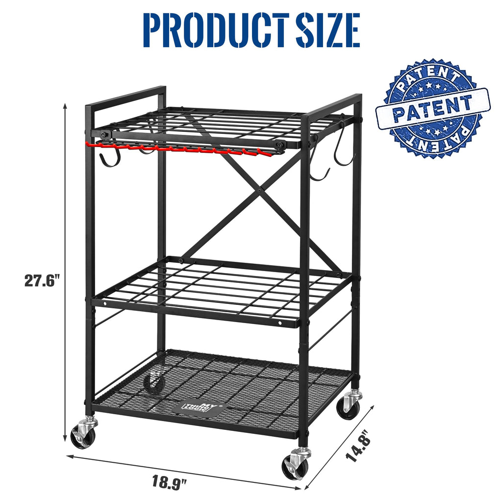 Rolling Garden Tool Organizer B562