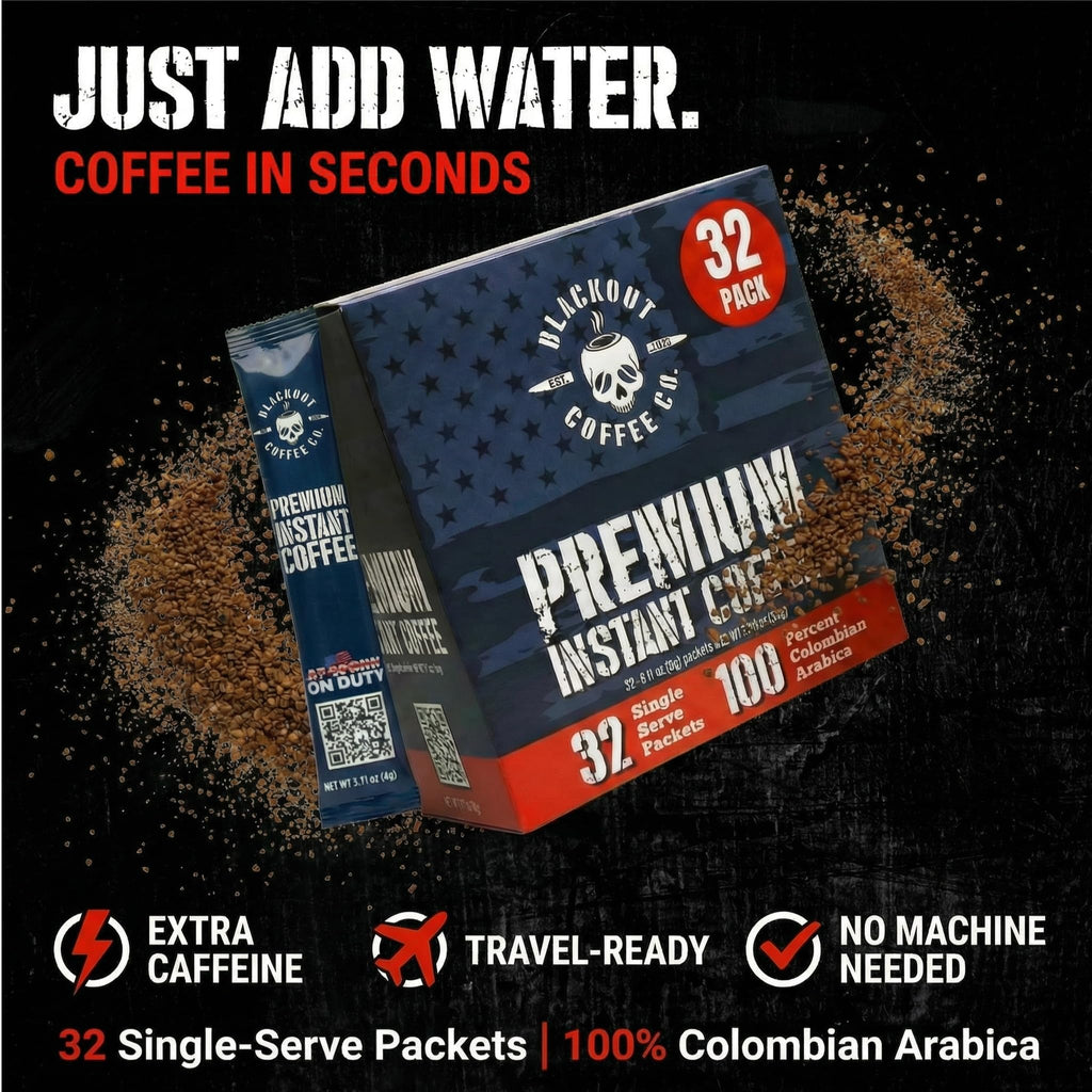Colombian Arabica Instant Coffee Medium Roast 32 Count T32726