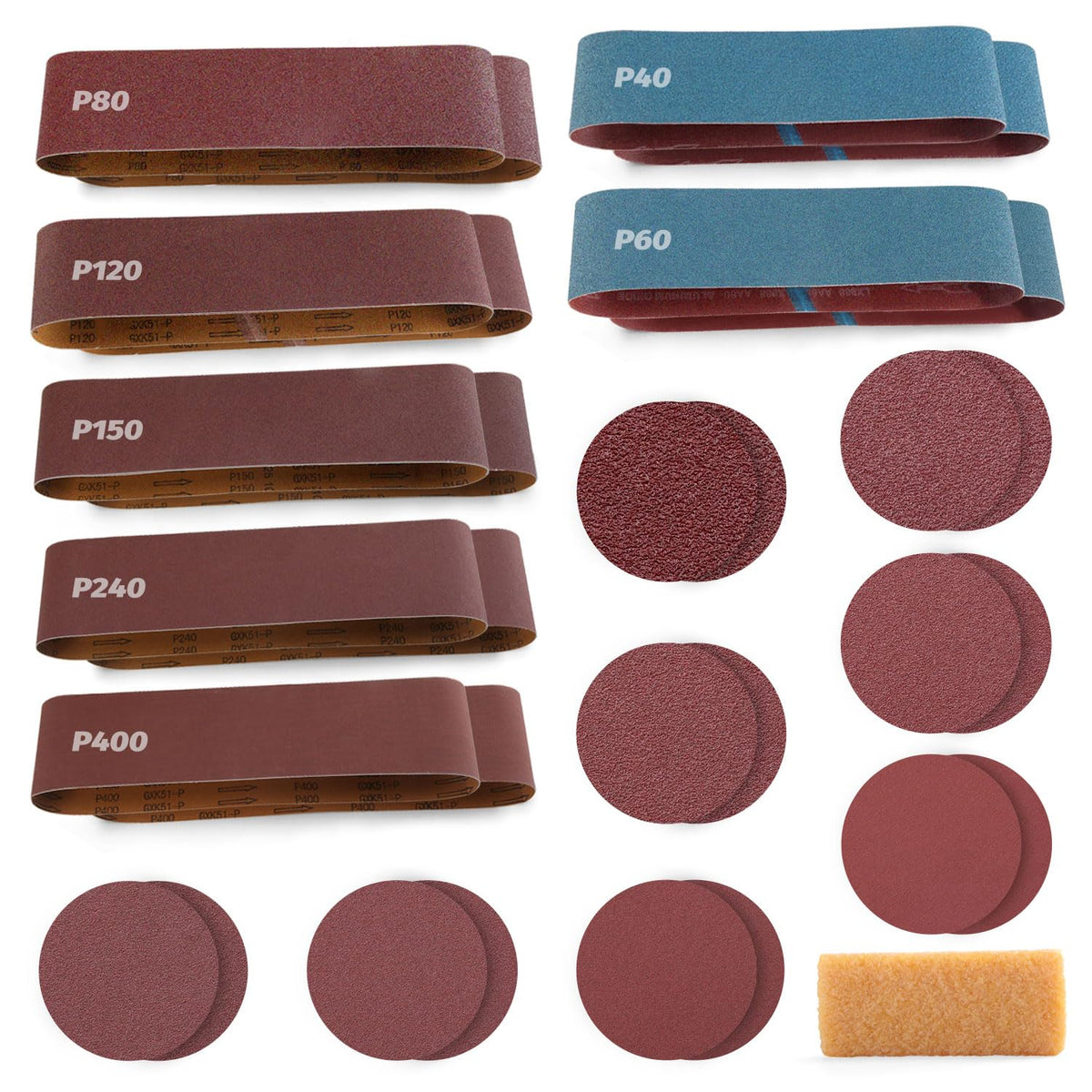 4x36 Inch Sanding Belts 31Pack X925863