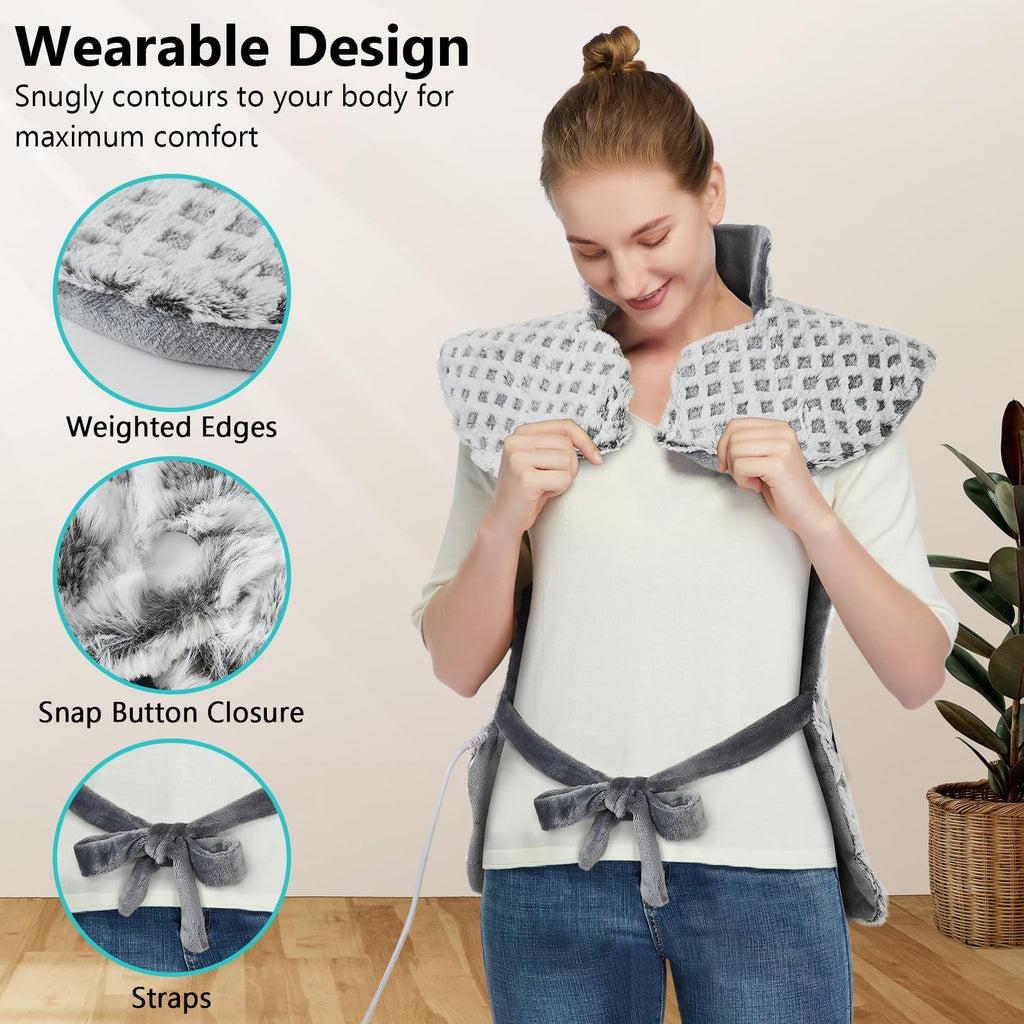 4 Massaging Heating Pad T742