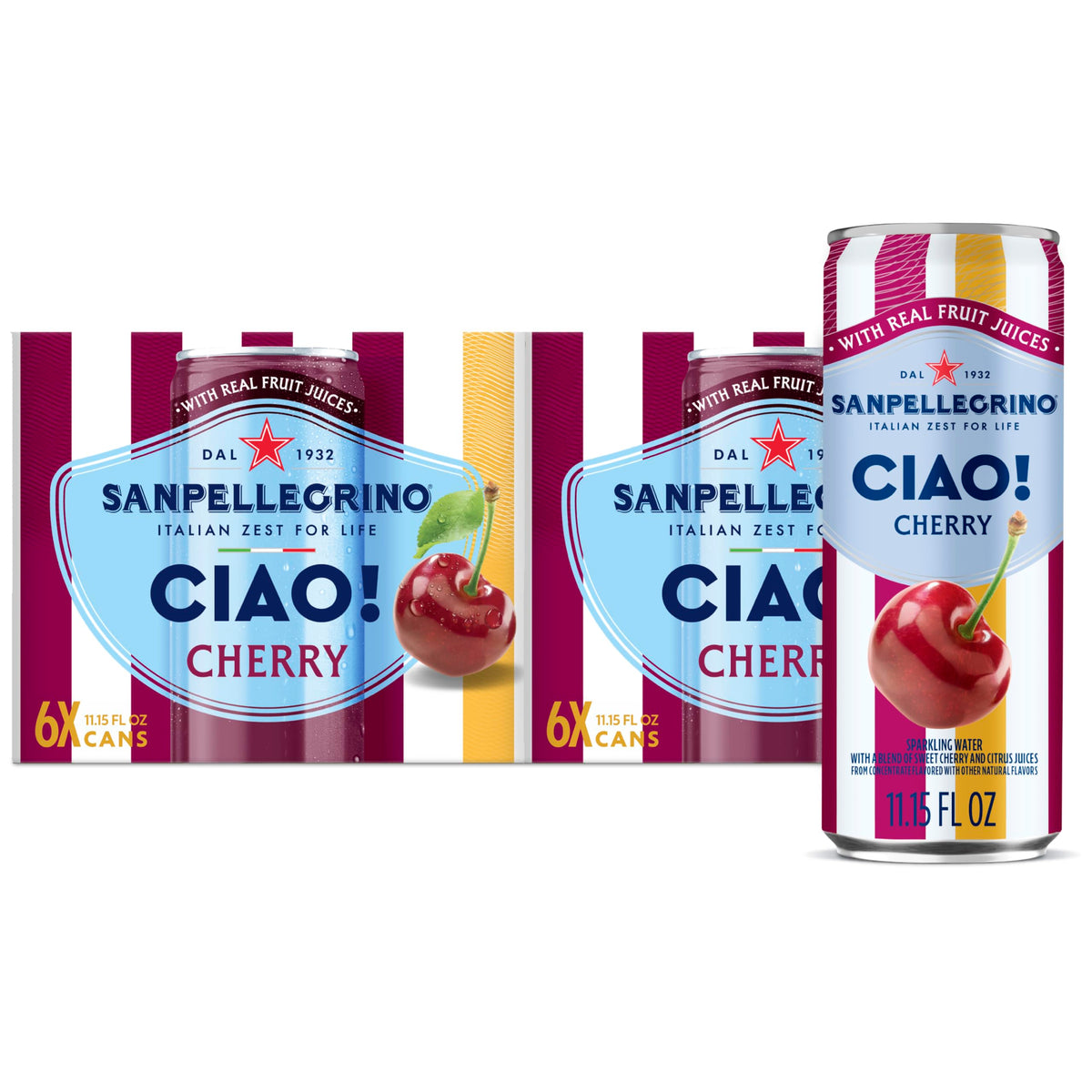 Cherry Sparkling Water 24 Pack D2548