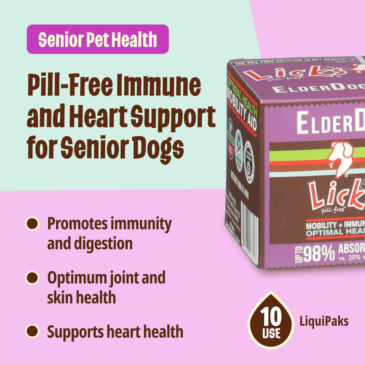 Omega 3 Senior Pet Health 10 Packets C3317