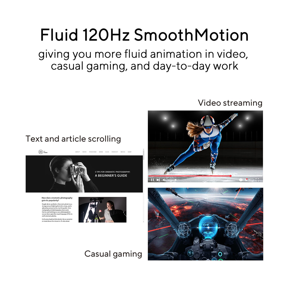24" 1080P FHD 120Hz IPS Computer Monitor C487776