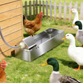 1 Gallon Stainless Metal Automatic Chicken Waterer Dispenser S877