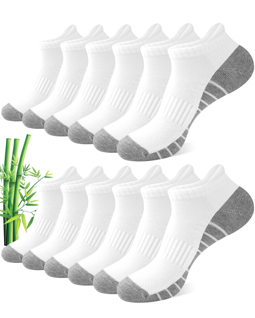 Moisture Wicking Bamboo Viscose Ankle Socks M307486