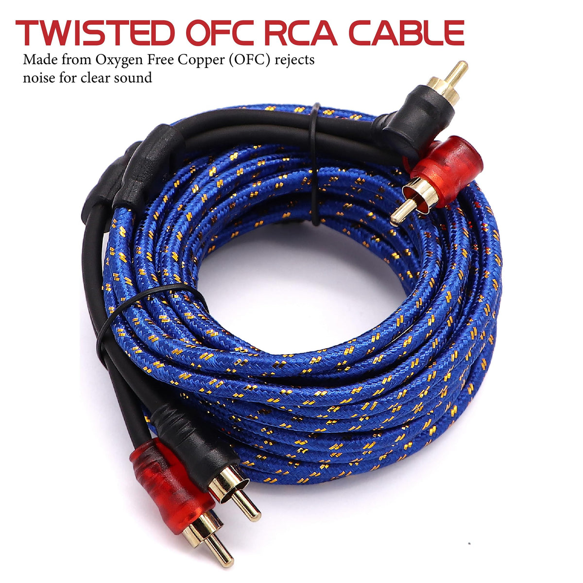 0 Gauge 3000W Amp Wiring Kit with 17FT CCA Power Cable O847