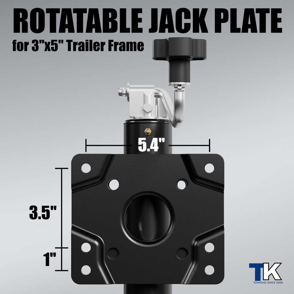 2000 lbs 10in Lift Compact Boat Trailer Jack J18351