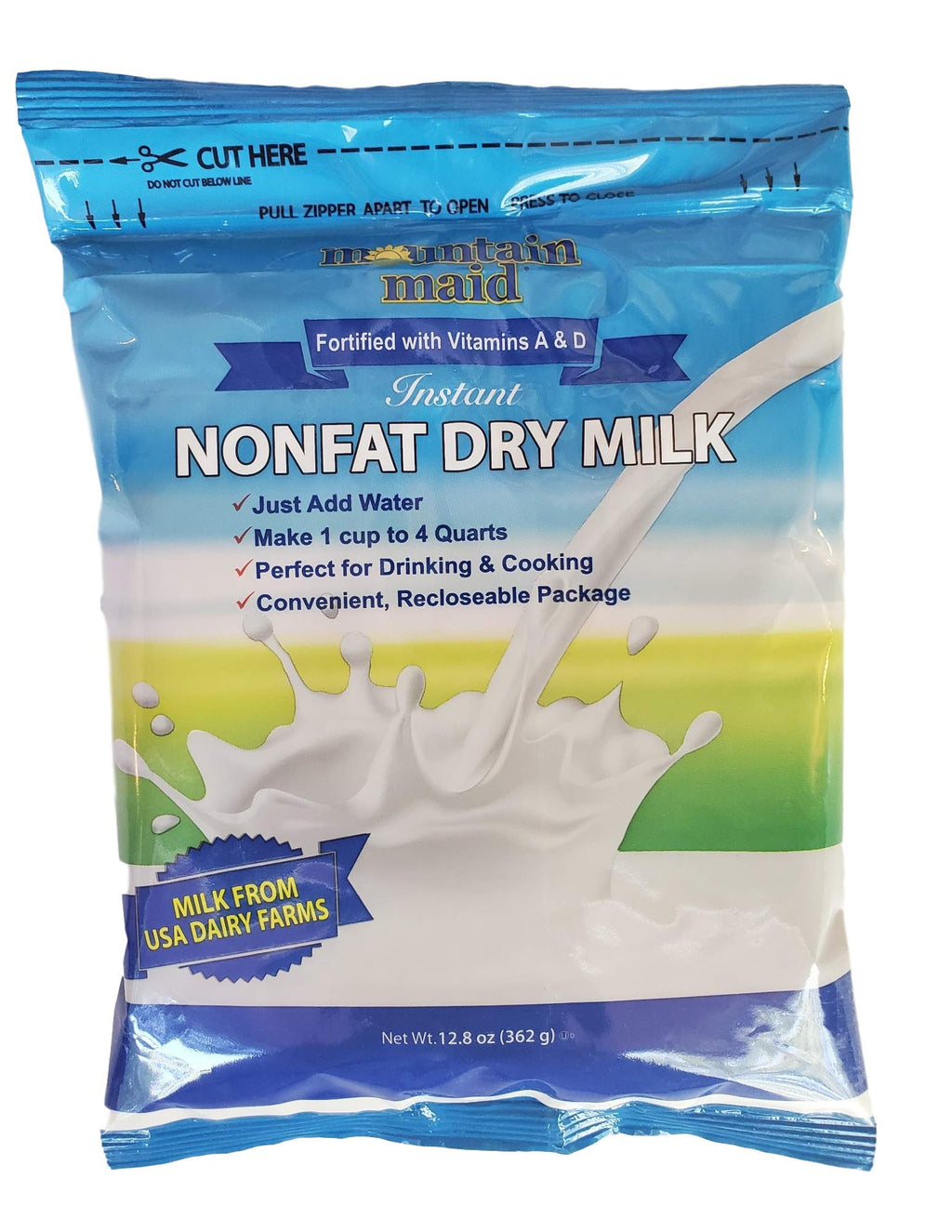 Instant Nonfat Dry Milk Powder 12.8 Oz L8318