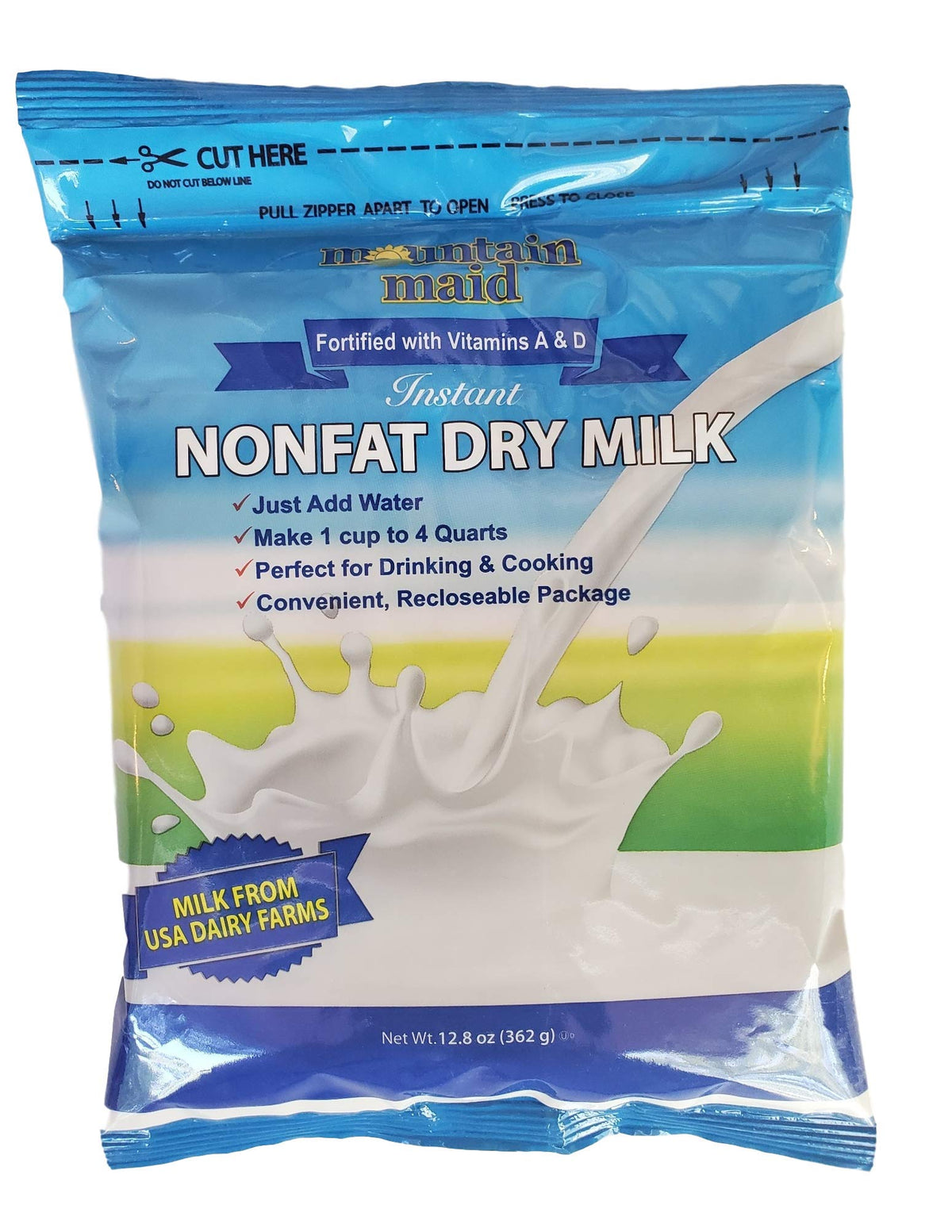 Instant Nonfat Dry Milk Powder 12.8 Oz L8318