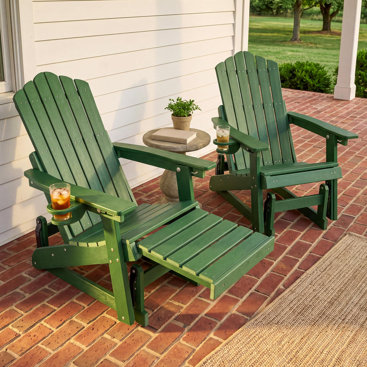 Adirondack Glider Chair Set of 2 F15742