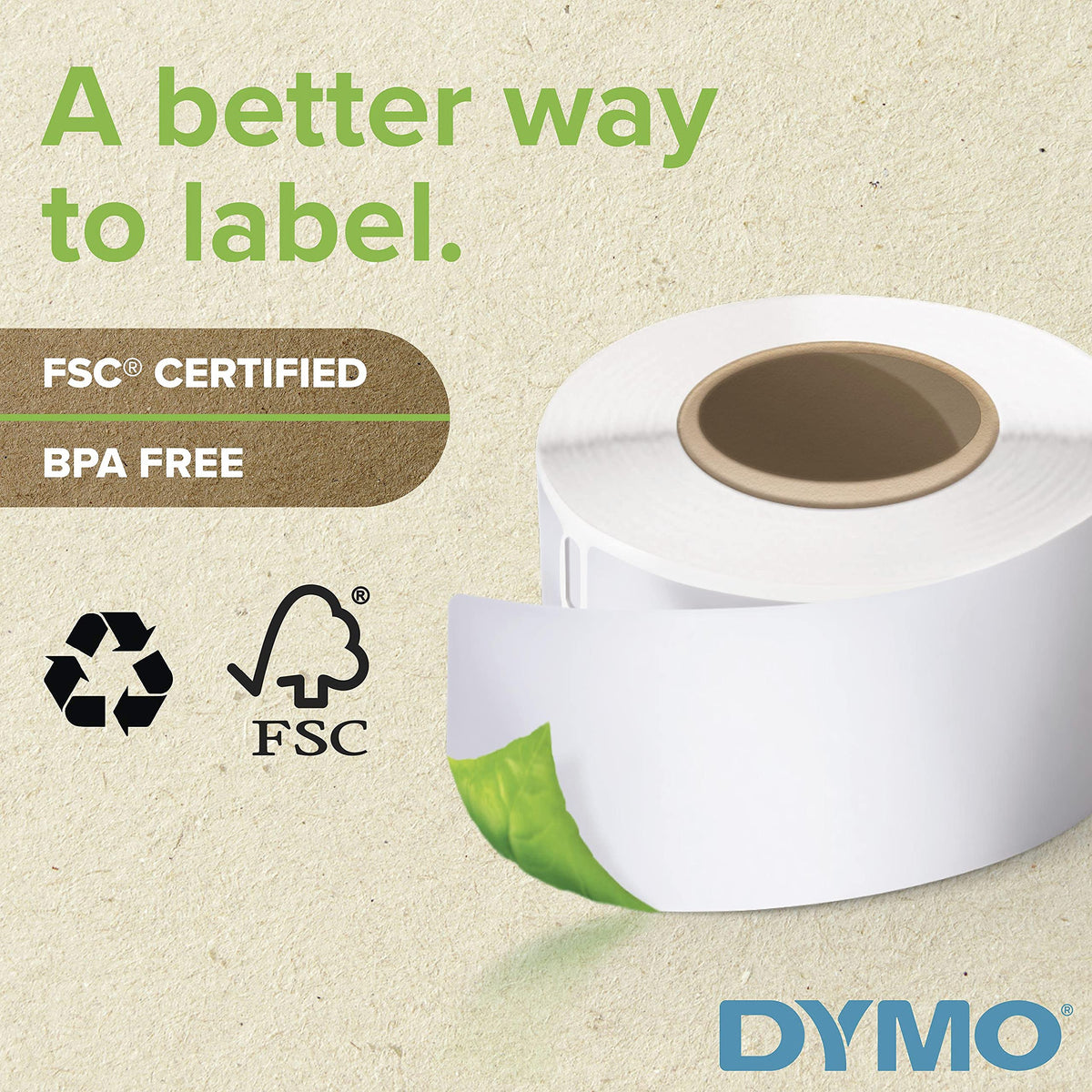 Large Shipping Labels 2-5/16" x 4", 3 Rolls of 300 E530728